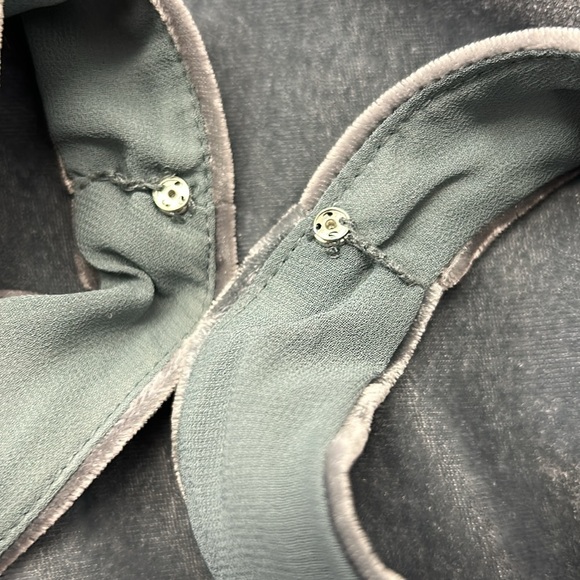 J. Crew Velvet Tank Top Scoop Neck in Gentle Sea 6 - Picture 14 of 15